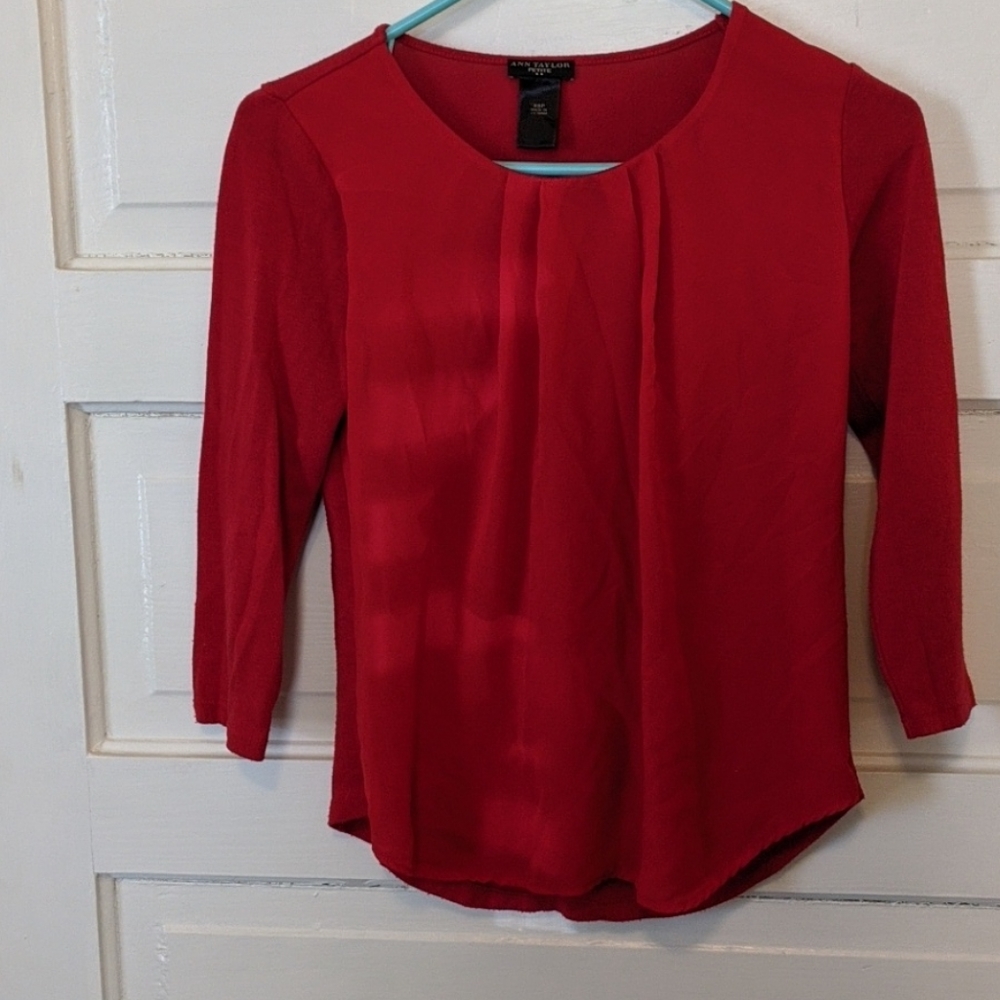 Bright red Ann Taylor